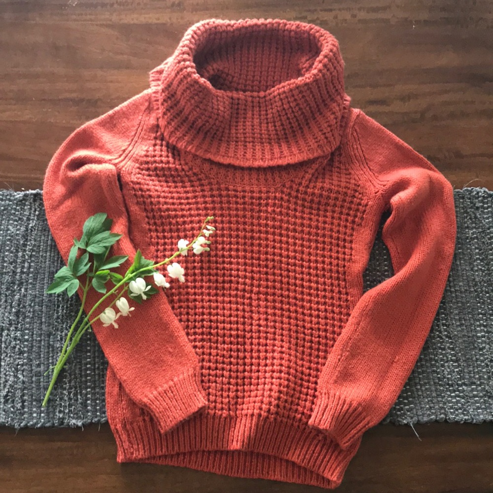 Anthropologie Angel of the North Cowl Neck Sweater S
